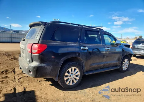 2010 Toyota Sequoia Platinum from USA, damaged, VIN 5TDDW5G18AS033743
